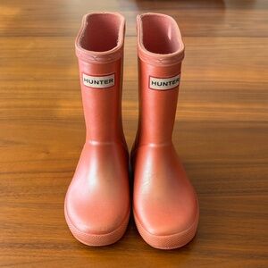 Toddler Hunter Coral Waterproof Boots